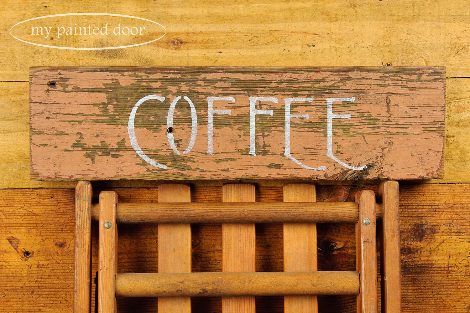 Handpainted signs with milk paint and Fusion mineral paint - via My Painted Door (.com)