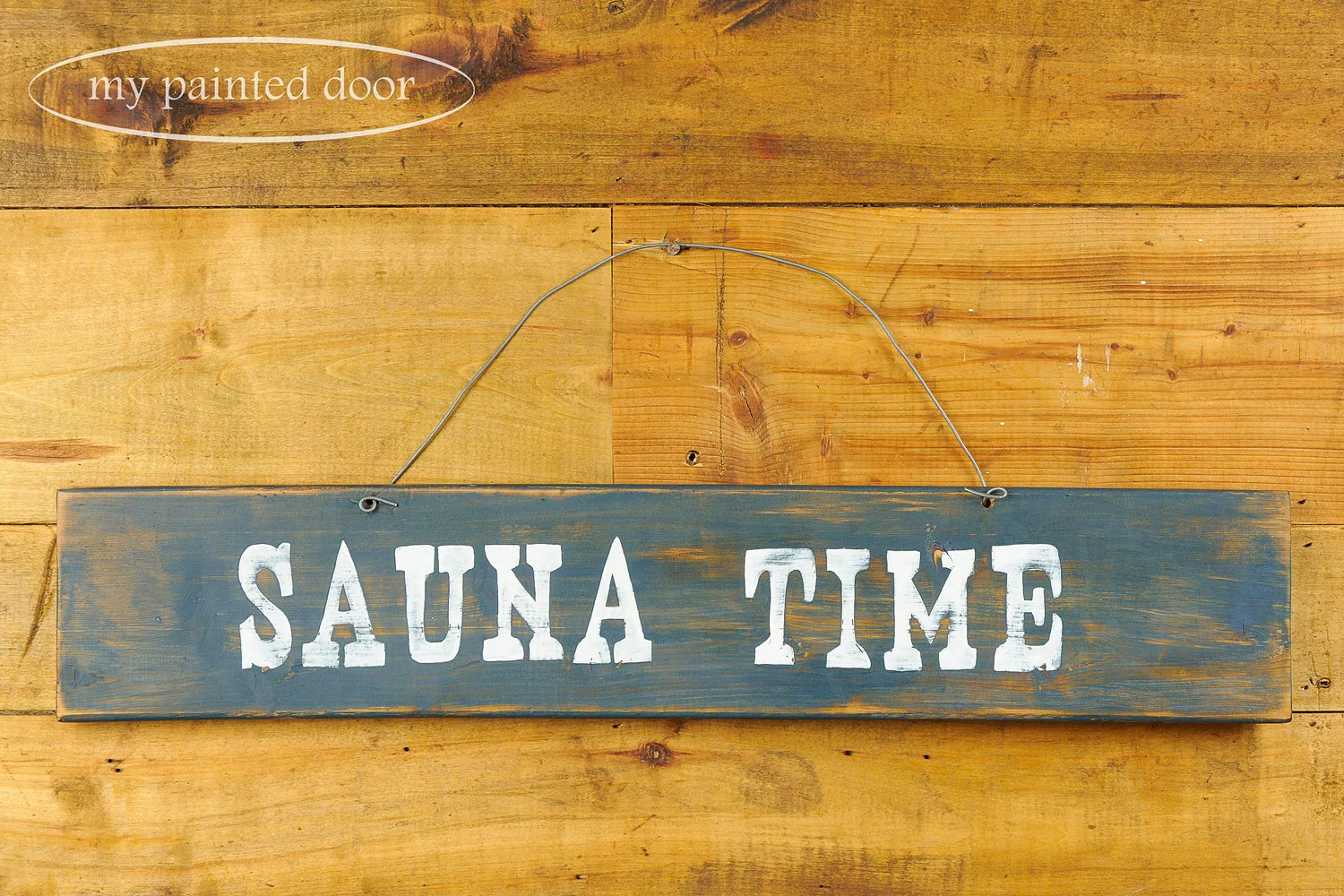 Handpainted signs with milk paint and Fusion mineral paint - via My Painted Door (.com)