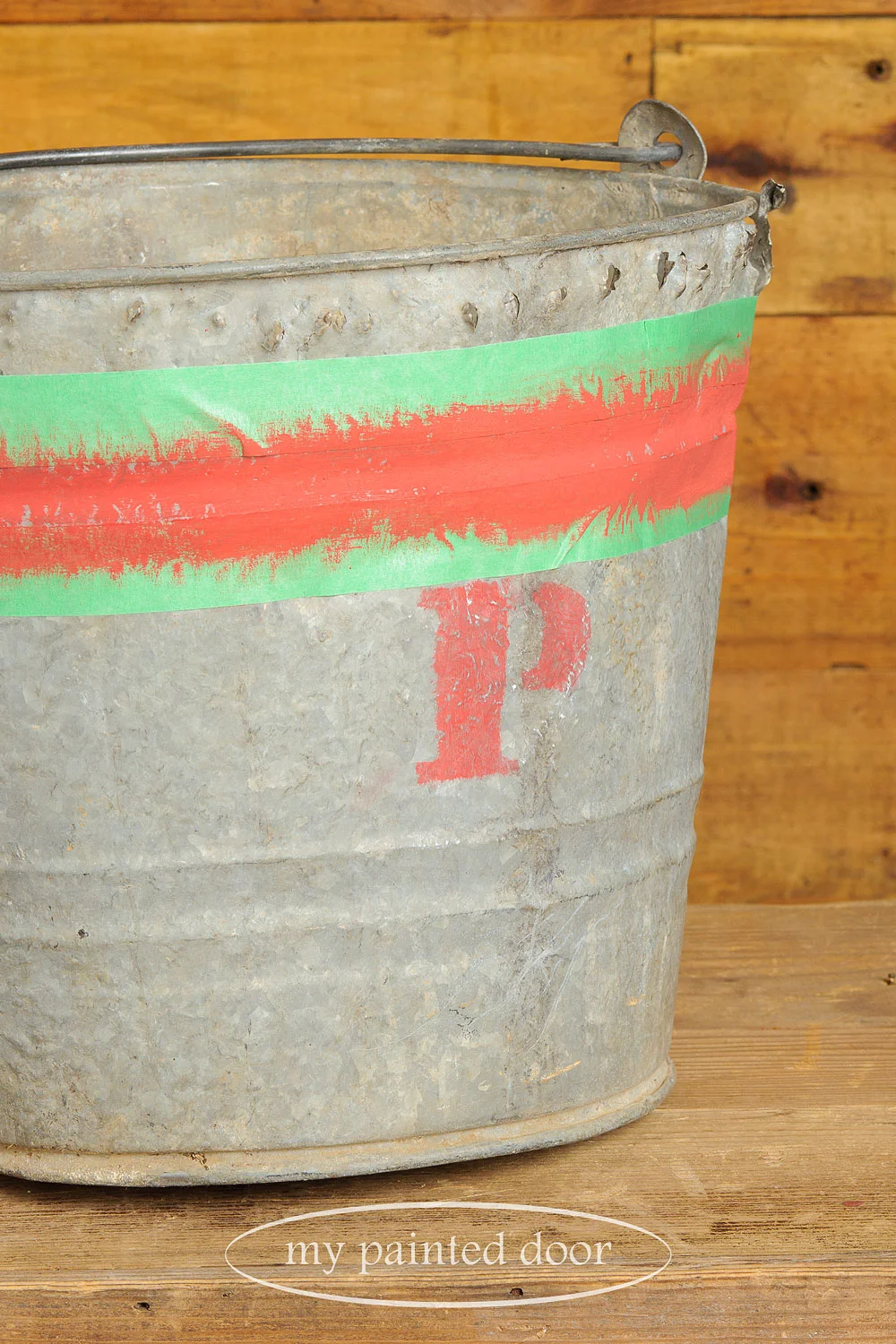 Using Miss Mustard Seed's hemp oil on metal tutorial - via My Painted Door (.com)