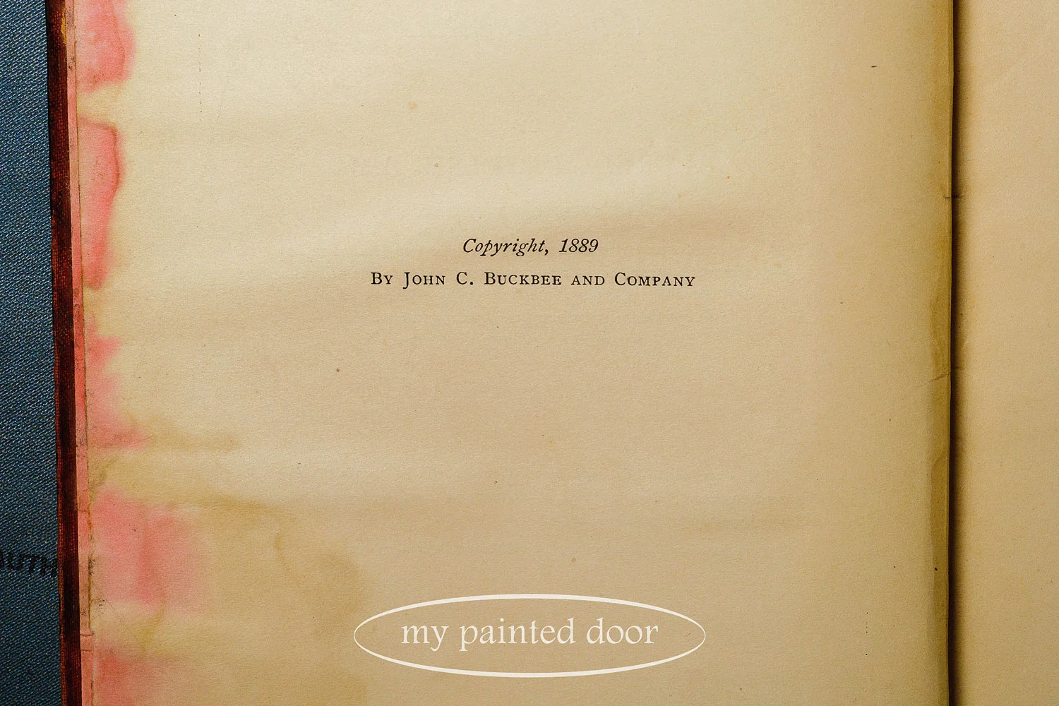 creating a chippy look with milk paint - via My Painted Door (.com)