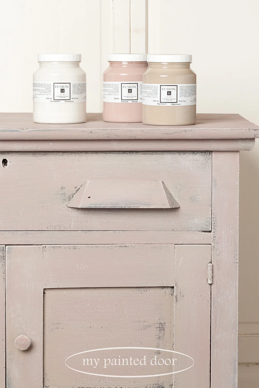 Fusion mineral paint tutorial - via My Painted Door (.com)