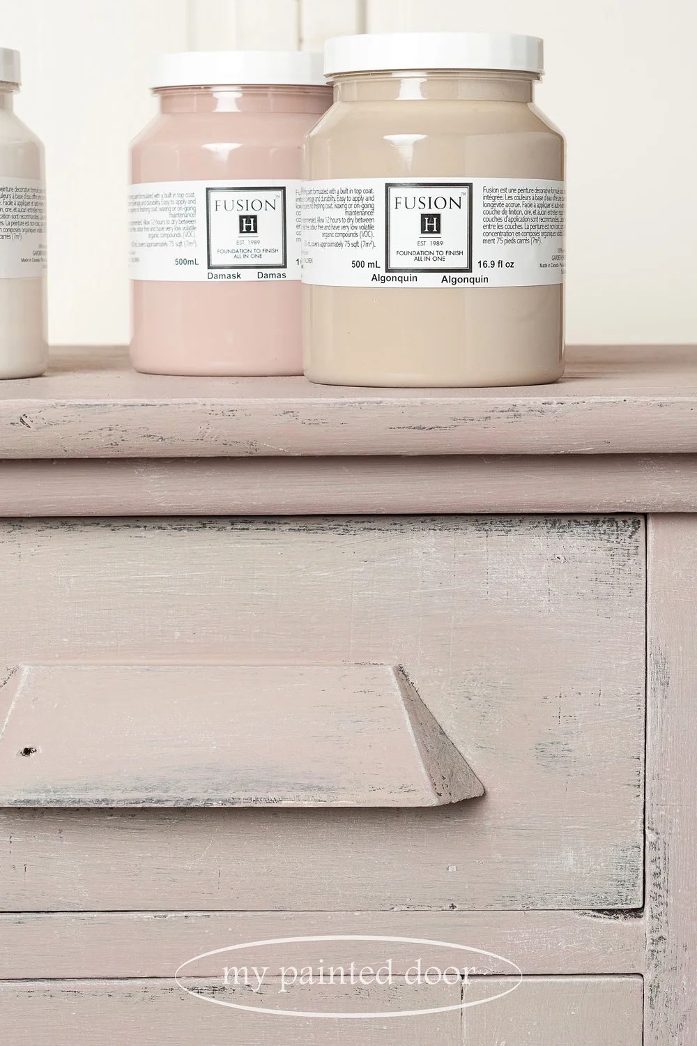 Fusion mineral paint tutorial - via My Painted Door (.com)