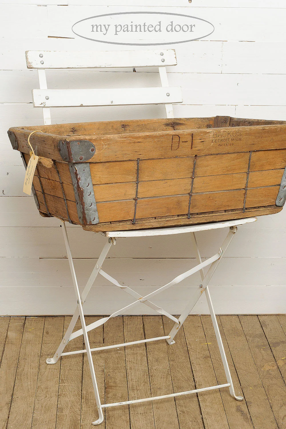 Antique box for sale at My Painted Door (.com)
