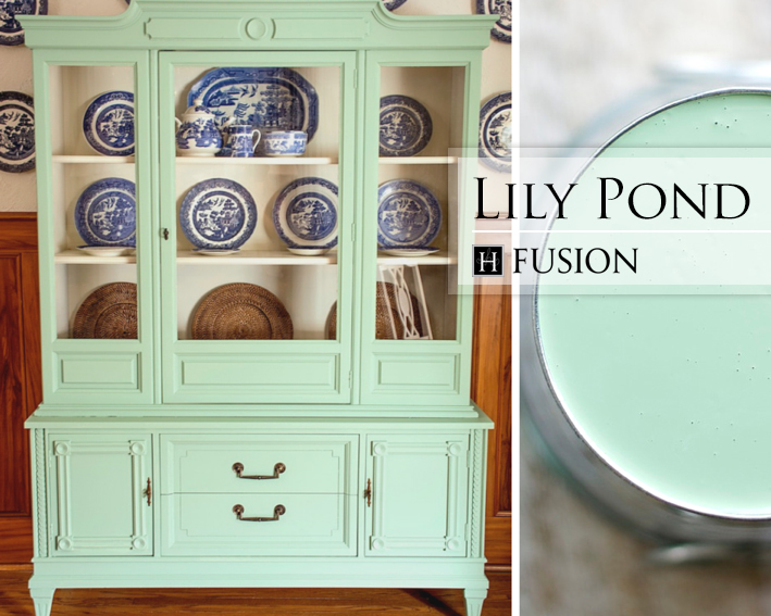 Fusion mineral paint in Lily Pond from the Penney & Co. Collection - available at My Painted Door (.com)