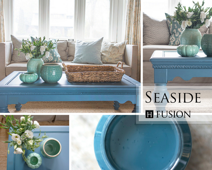 Fusion mineral paint in Seaside from the Penney & Co. Collection - available at My Painted Door (.com)