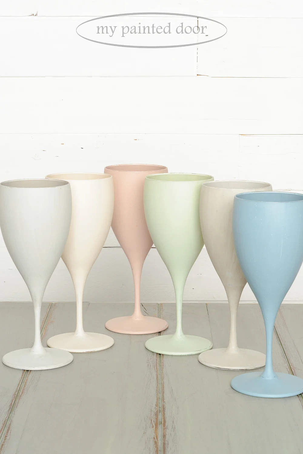 Painting on glass with milk paint tutorial - European Collection of Miss Mustard Seed's Milk Paint