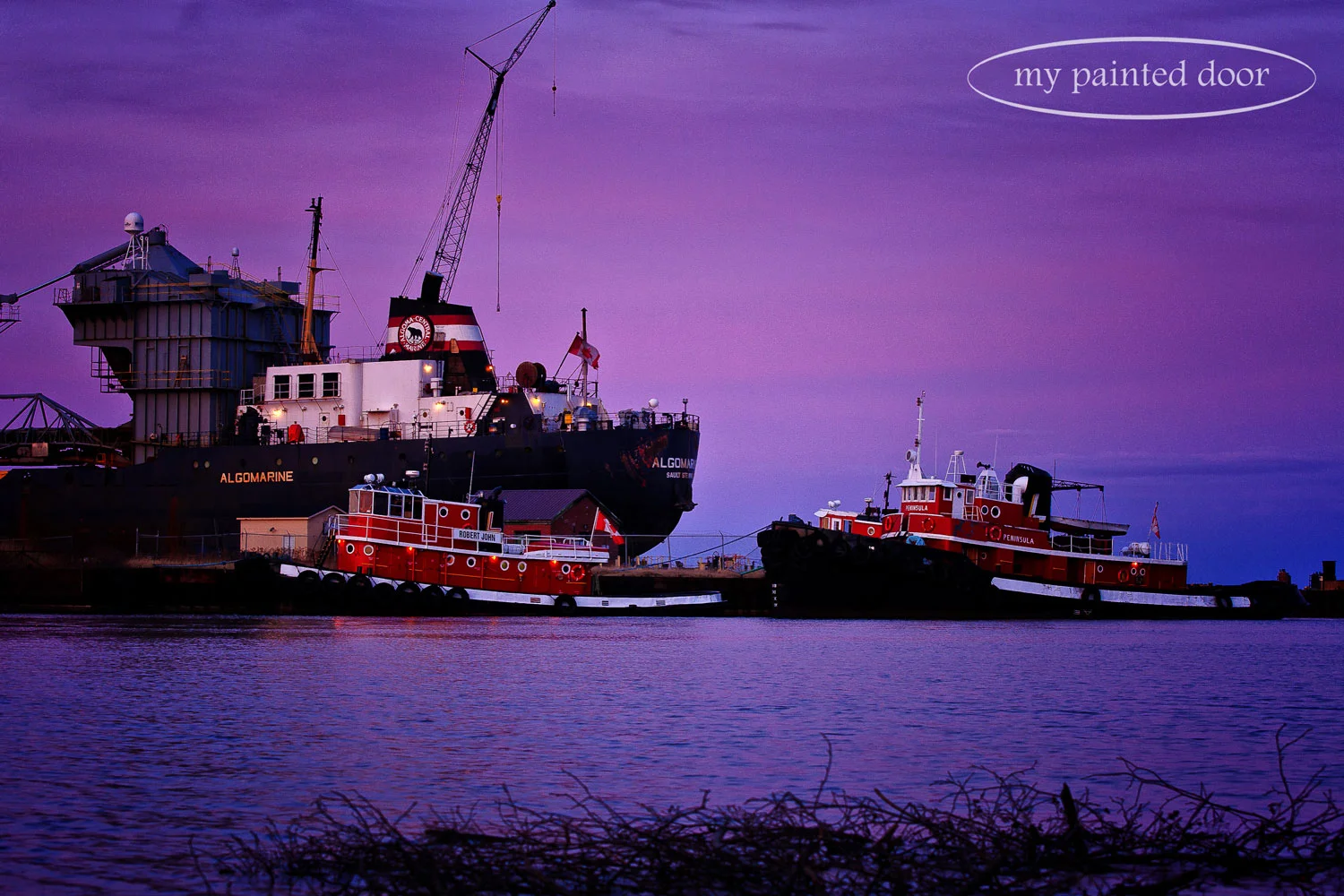 Tugboats on Lake Superior