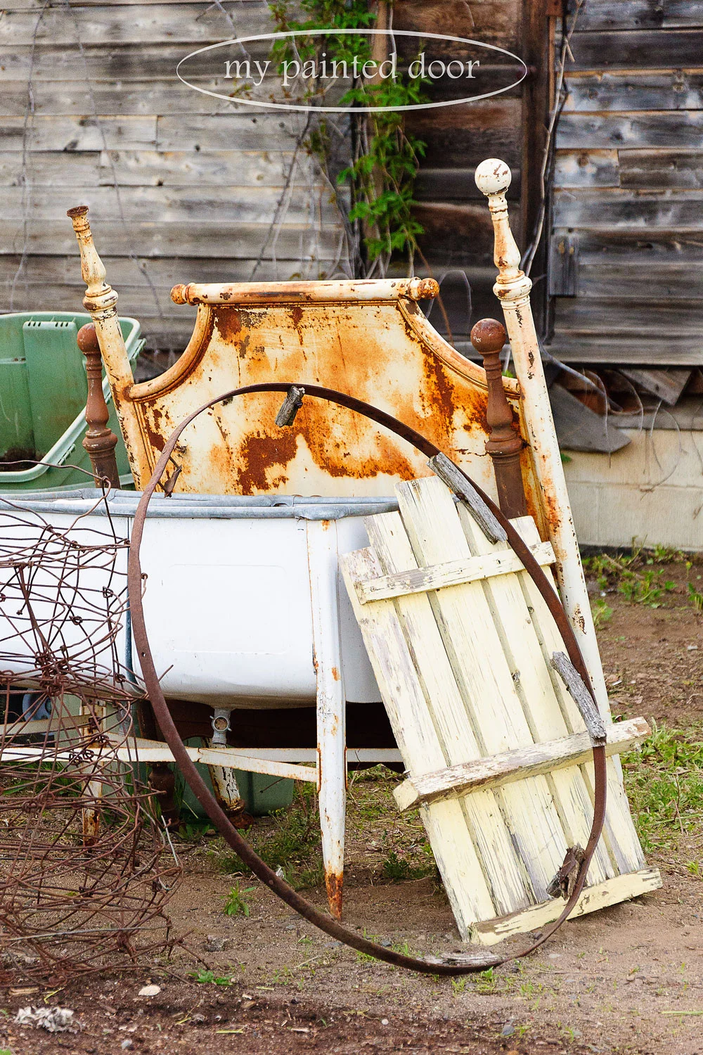 rusty stuff for my garden