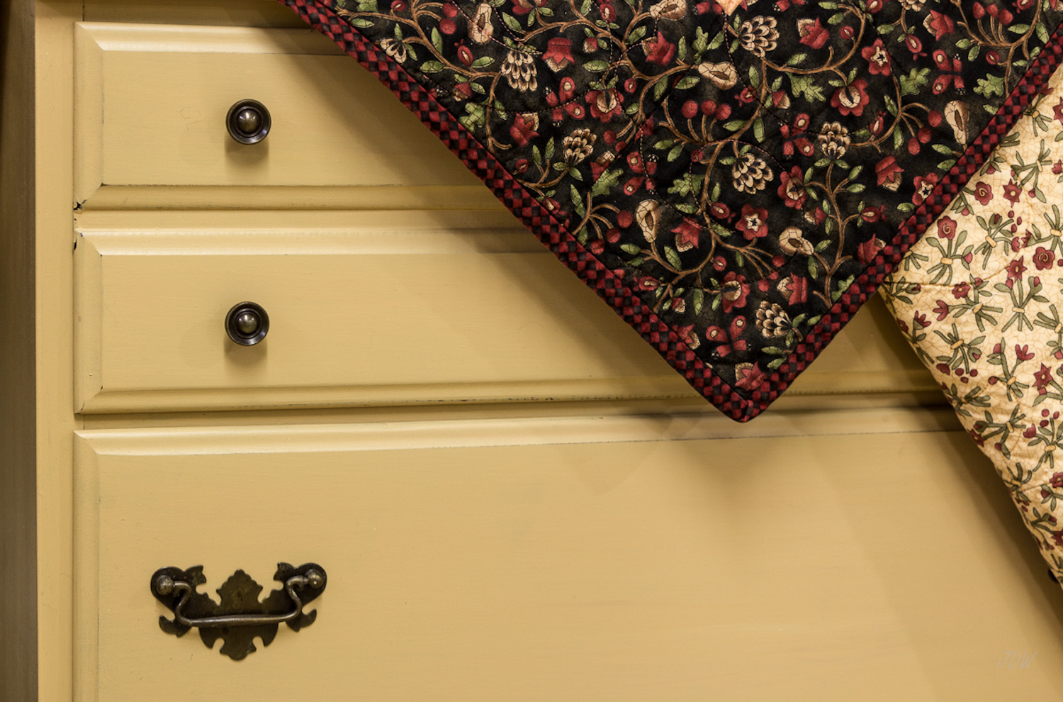 Dresser painted in Homestead House Milk Paint in the colour Hampton