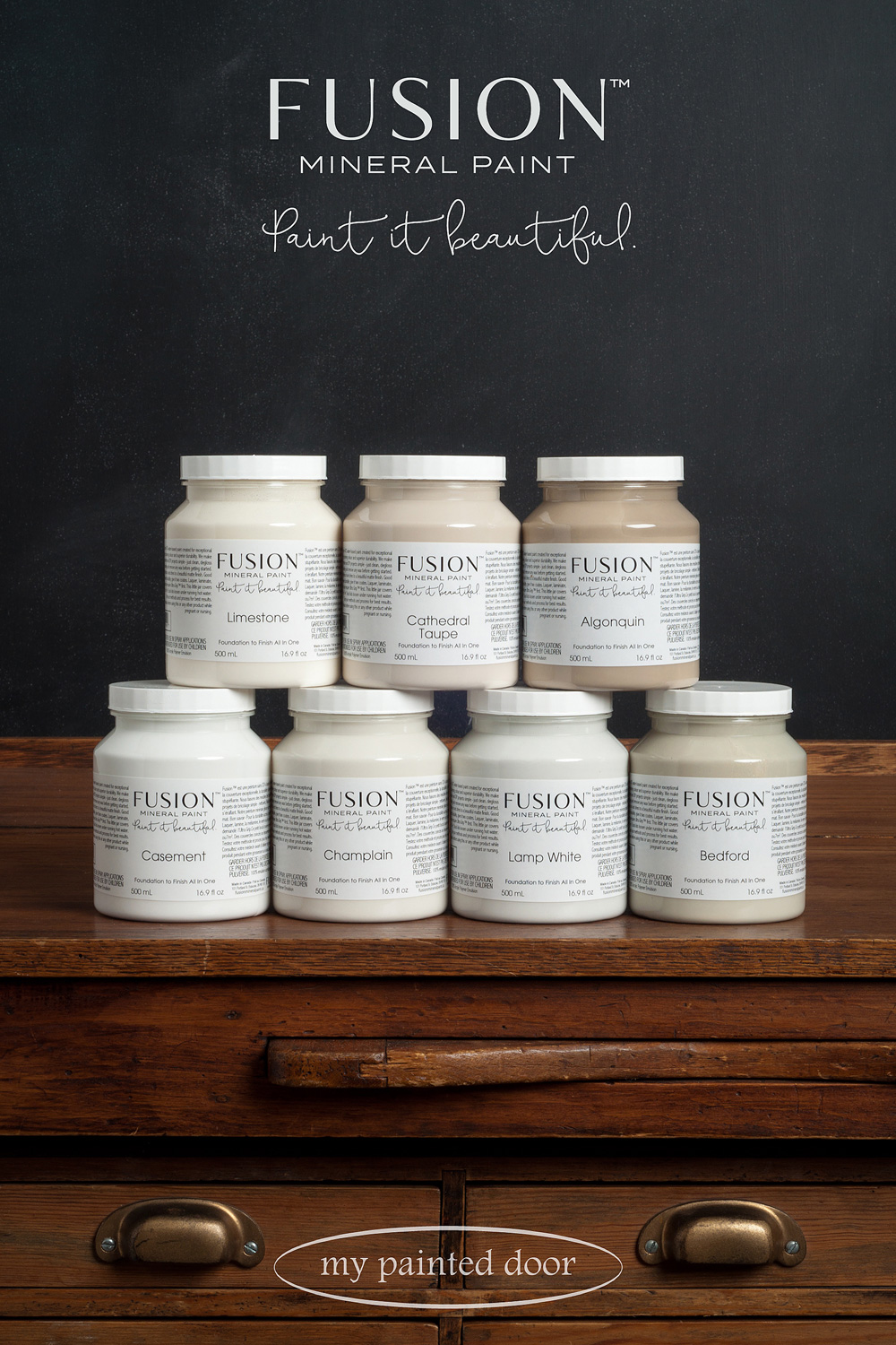 Fusion Mineral Paint - Paint it beautiful! Available at My Painted Door.