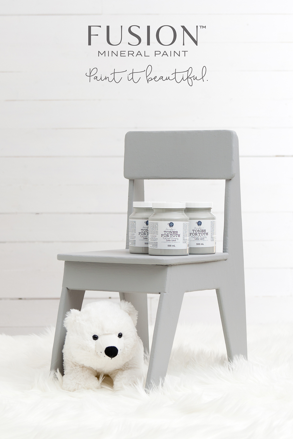Jennylyn's Tones for Tots by Fusion Mineral Paint (Styling and photography: My Painted Door)
