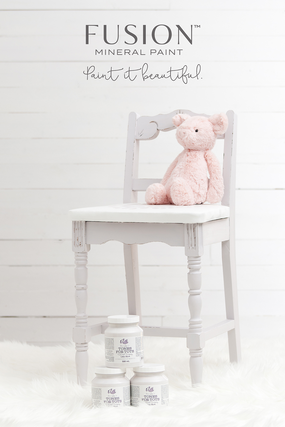 Jennylyn's Tones for Tots by Fusion Mineral Paint (Styling and photography: My Painted Door)