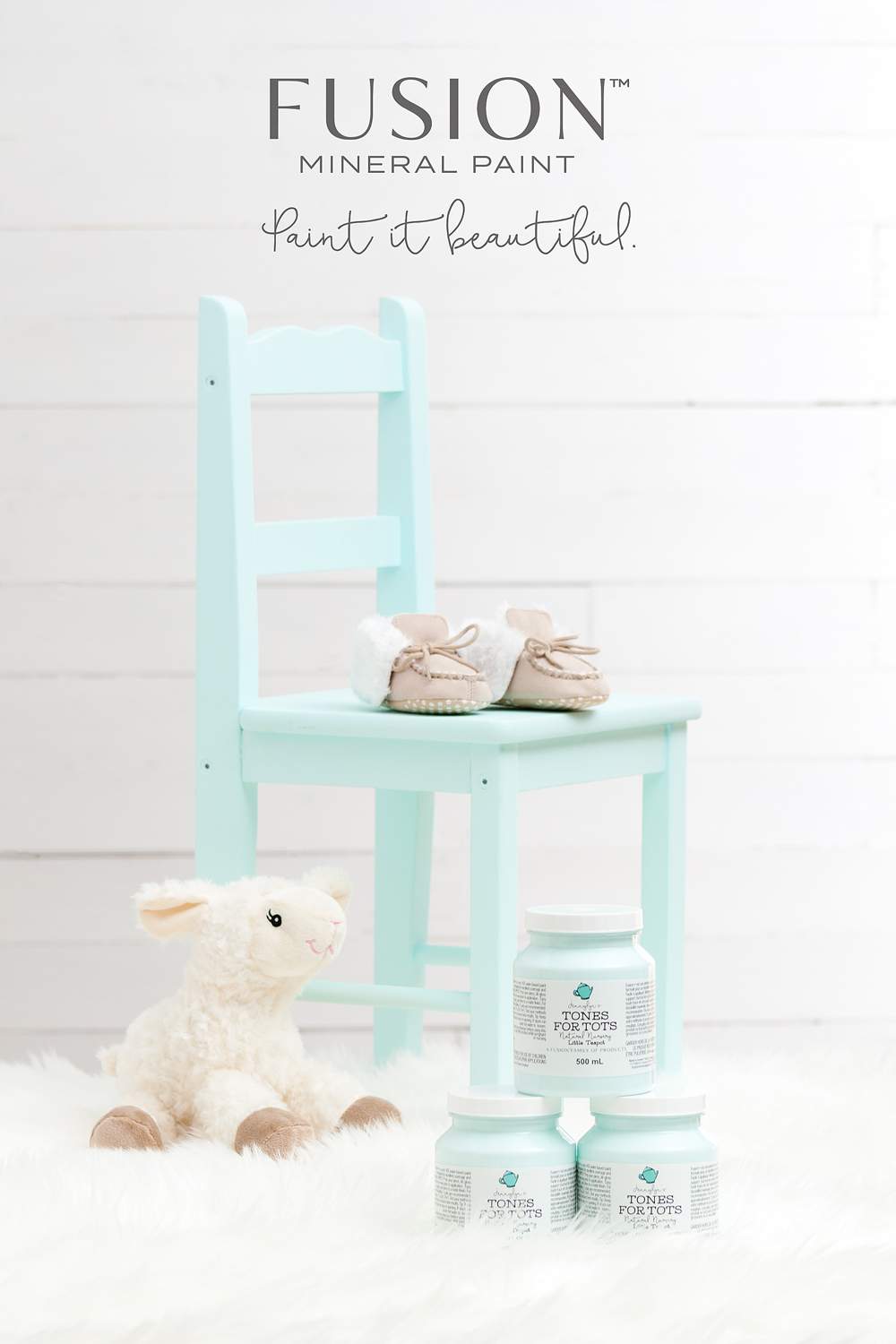 Jennylyn's Tones for Tots by Fusion Mineral Paint (Styling and photography: My Painted Door)