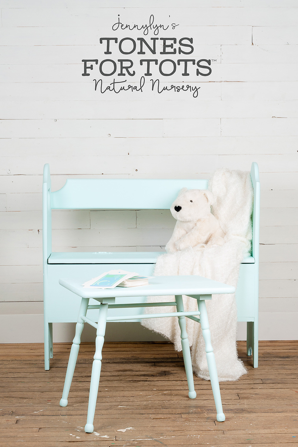 Jennylyn's Tones for Tots by Fusion Mineral Paint (Styling and photography: My Painted Door)