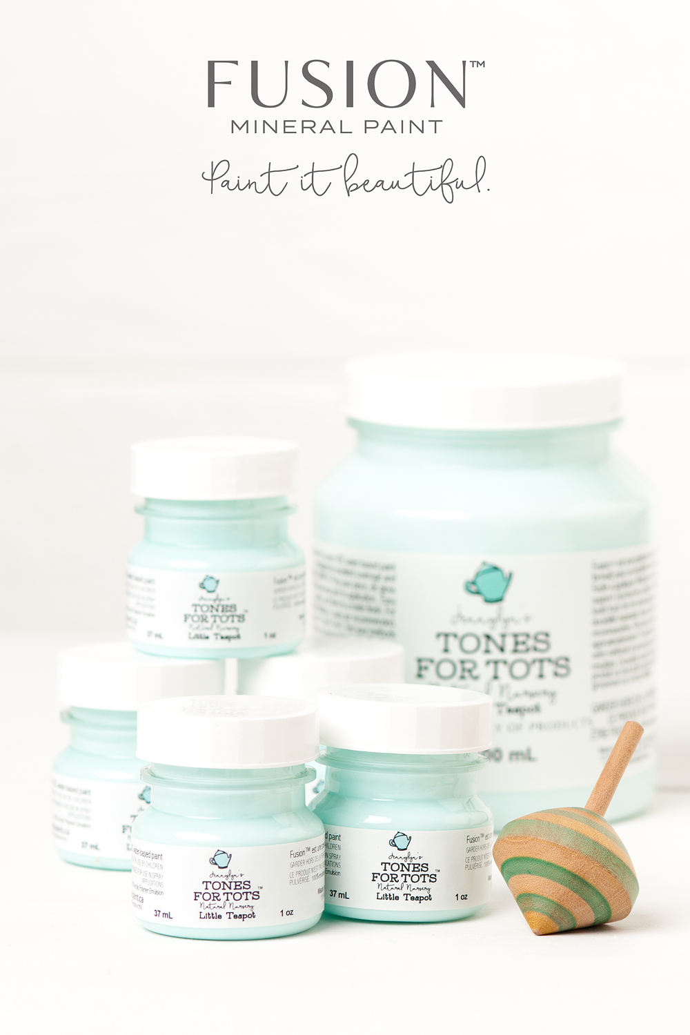 Jennylyn's Tones for Tots by Fusion Mineral Paint (Styling and photography: My Painted Door)