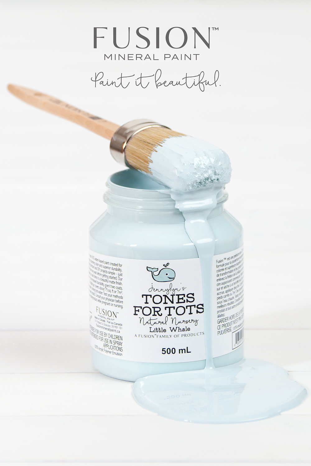 Jennylyn's Tones for Tots by Fusion Mineral Paint (Styling and photography: My Painted Door)