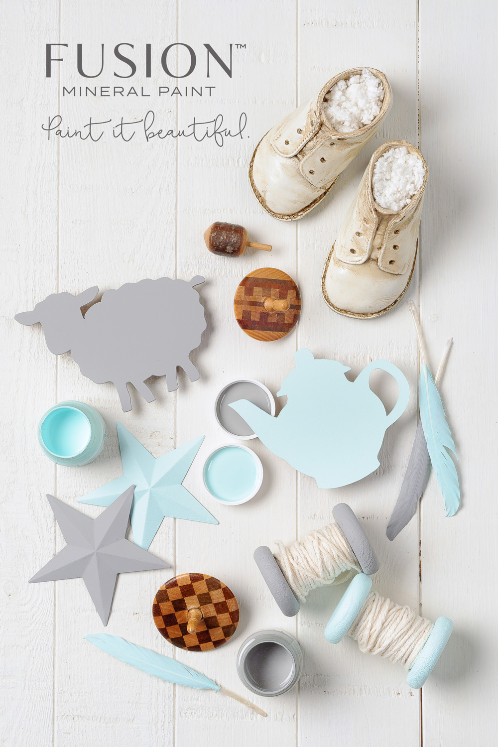 Jennylyn's Tones for Tots by Fusion Mineral Paint (Styling and photography: My Painted Door)