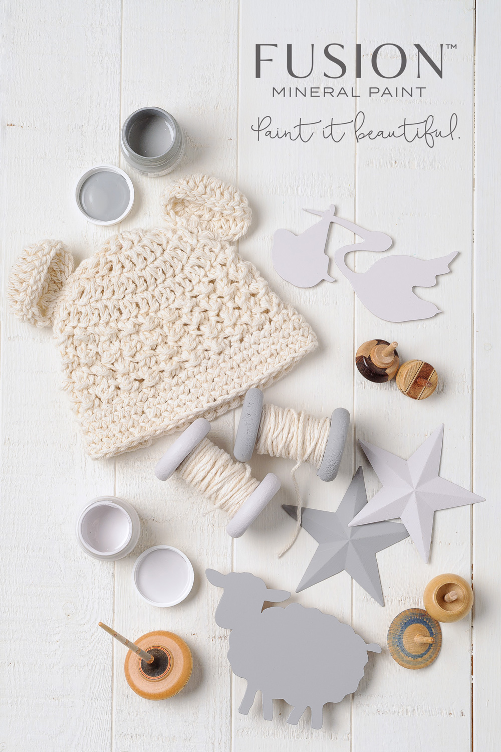Jennylyn's Tones for Tots by Fusion Mineral Paint (Styling and photography: My Painted Door)