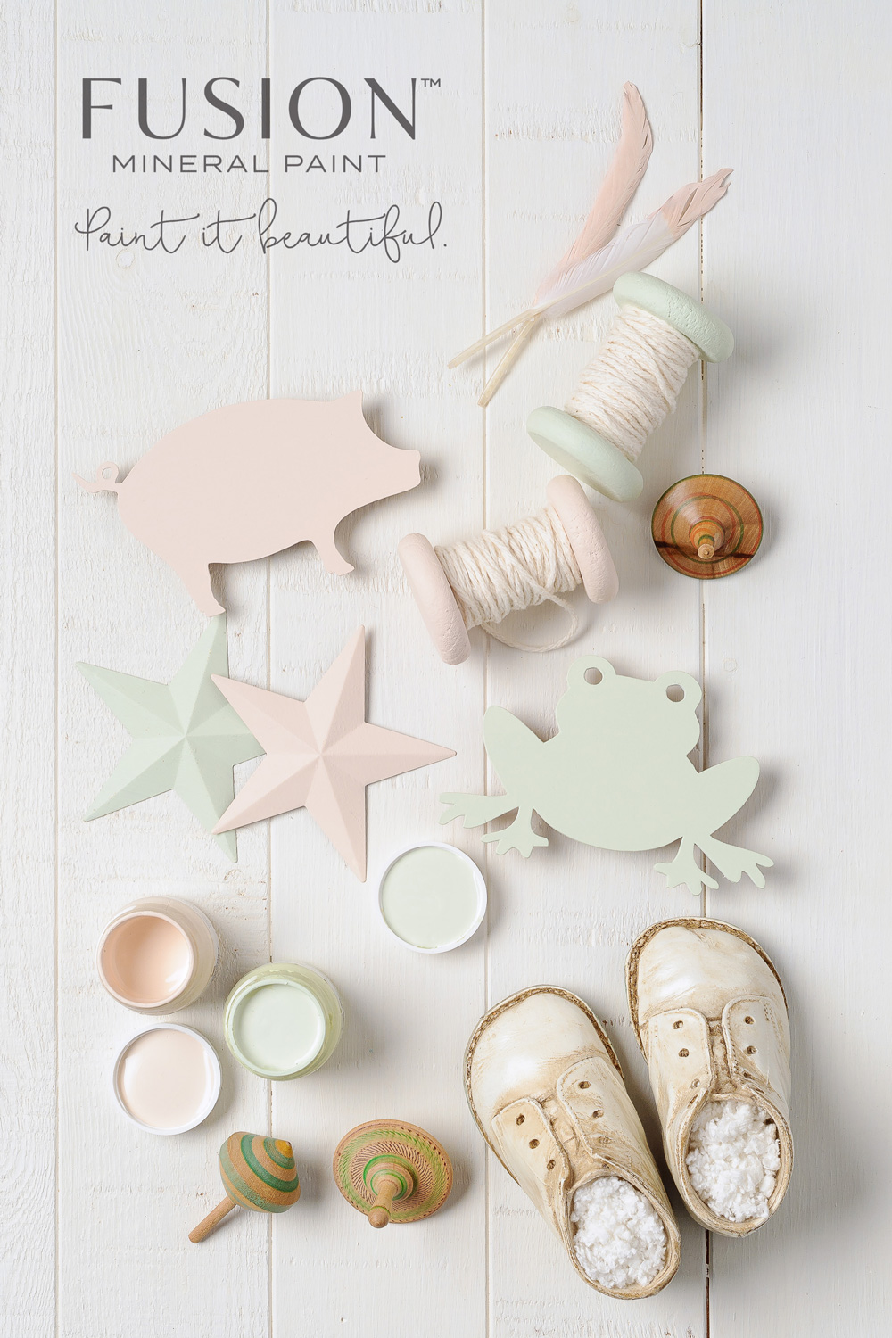 Jennylyn's Tones for Tots by Fusion Mineral Paint (Styling and photography: My Painted Door)