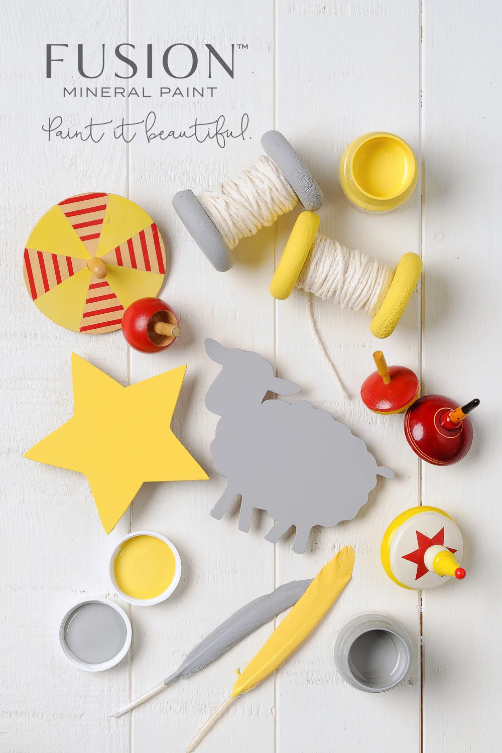 Jennylyn's Tones for Tots by Fusion Mineral Paint (Styling and photography: My Painted Door)
