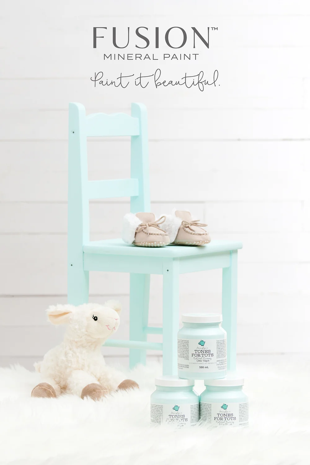 Jennylyn's Tones for Tots by Fusion Mineral Paint (Styling and photography: My Painted Door)