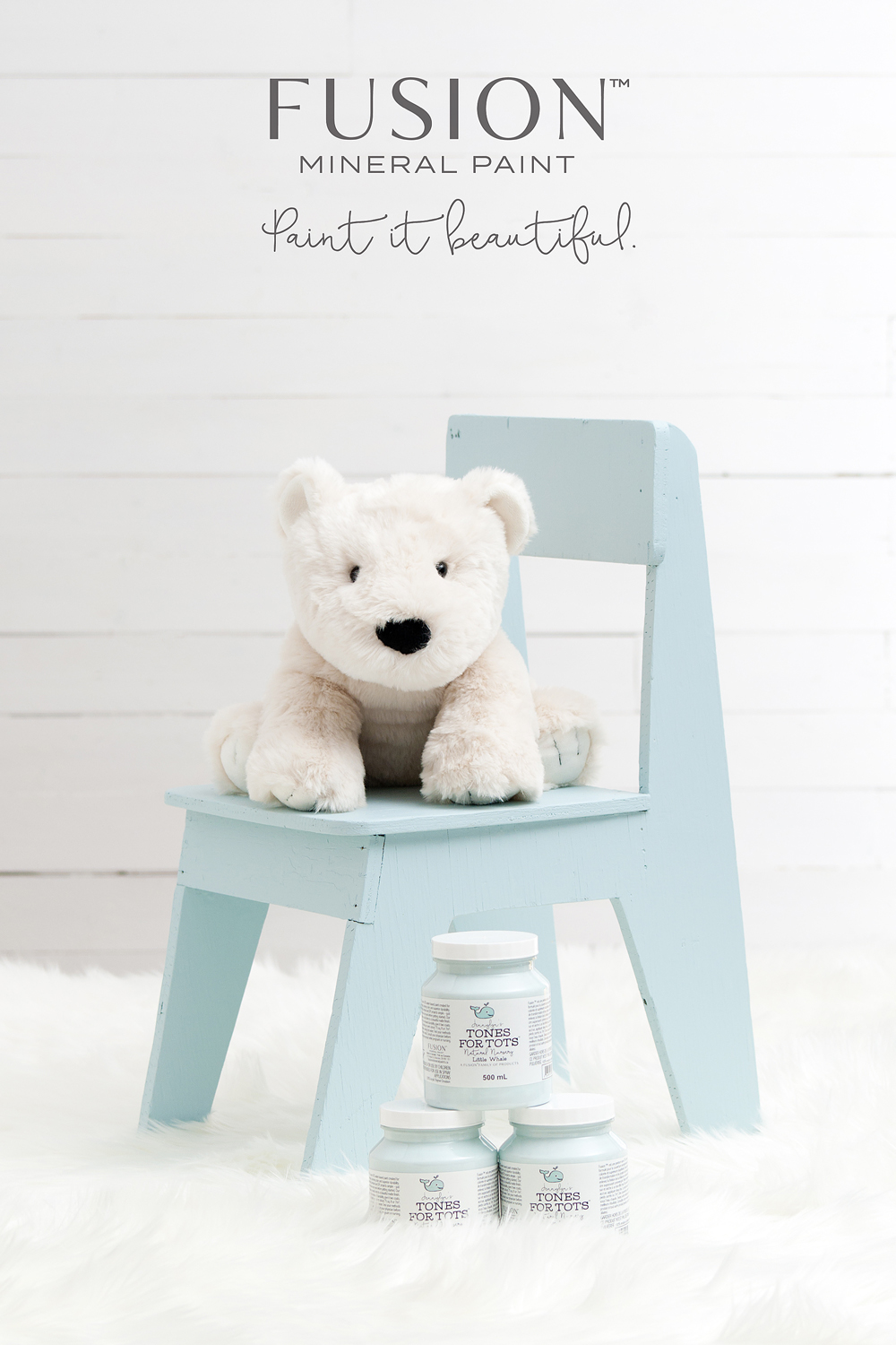 Jennylyn's Tones for Tots by Fusion Mineral Paint (Styling and photography: My Painted Door)