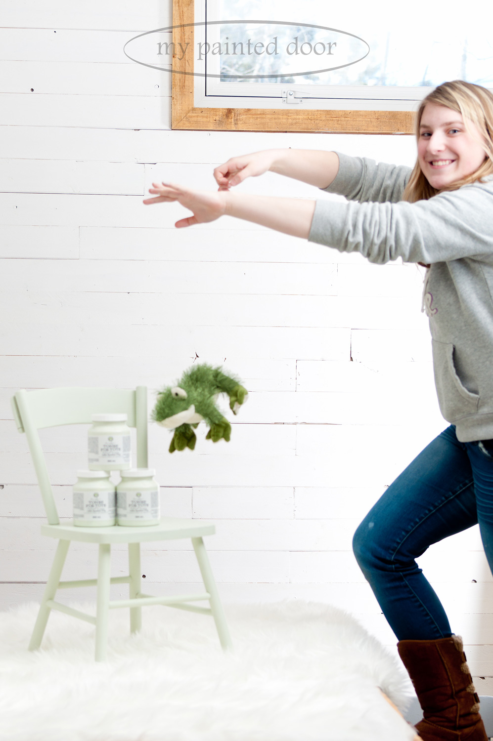 Photography bloopers ▪ Jennylyn's Tones for Tots by Fusion Mineral Paint