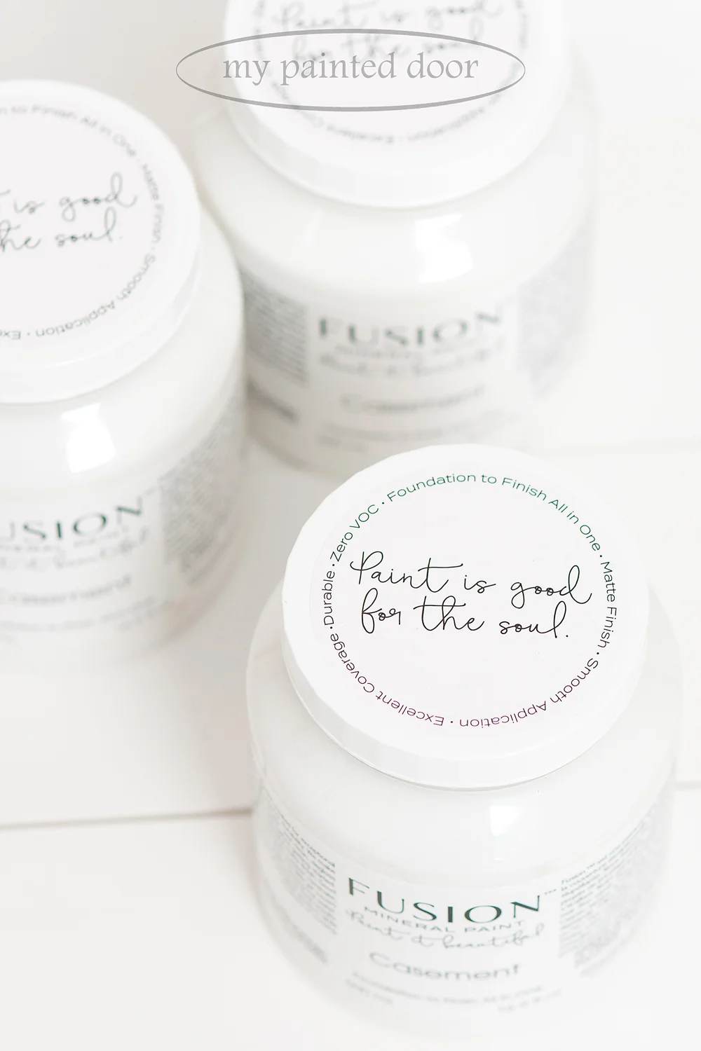 Fusion Mineral Paint available at My Painted Door.