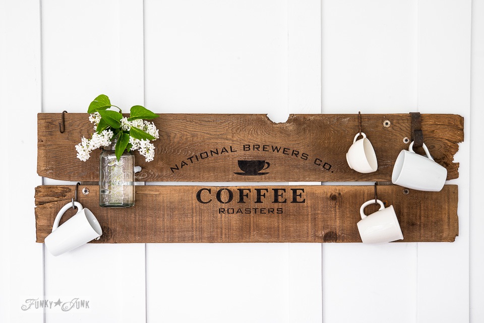 Old Sign Stencils by Funky Junk Interiors are now available at My Painted Door.