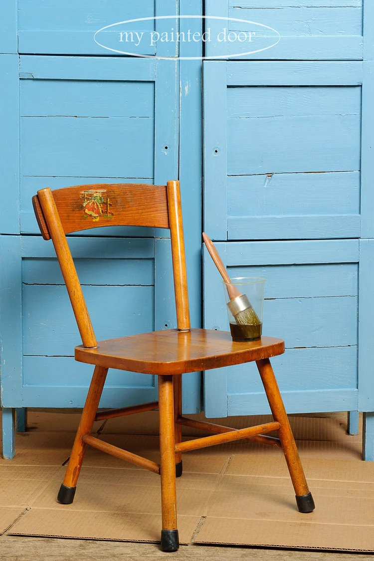 Hemp oil is a wonderful finish to use on milk paint.