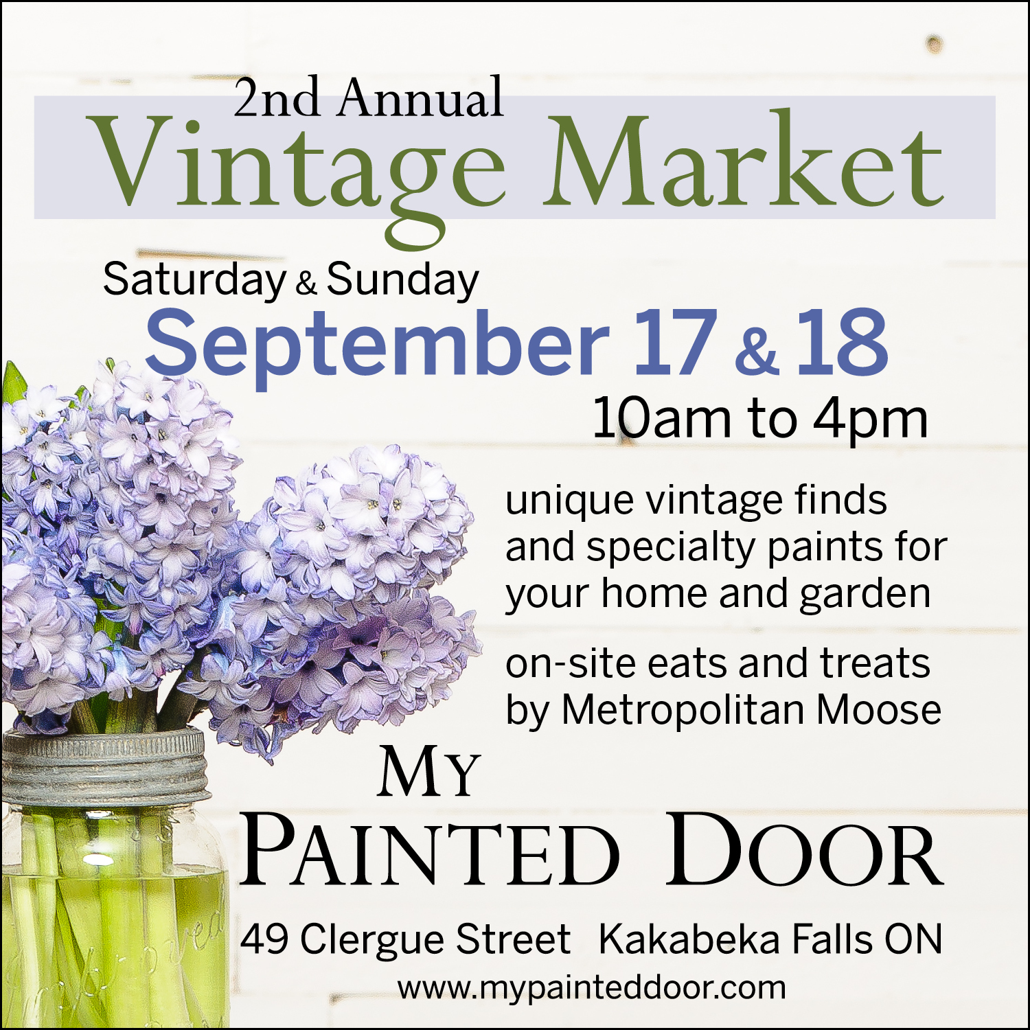 2nd Annual Vintage Market ▪ My Painted Door