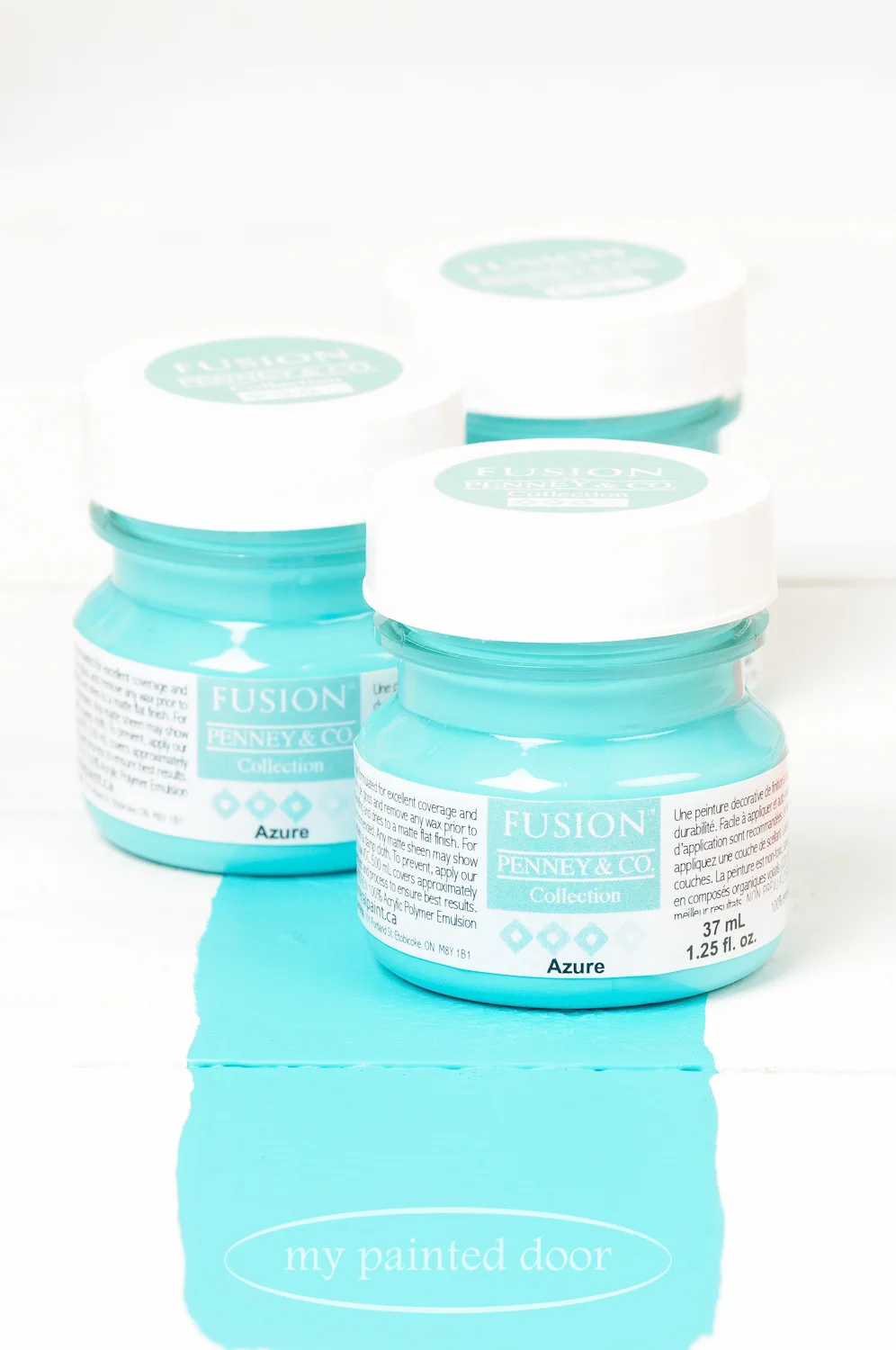 Azure ▪ One of the 13 New Fusion Mineral Paint colours! Available on-line at My Painted Door.