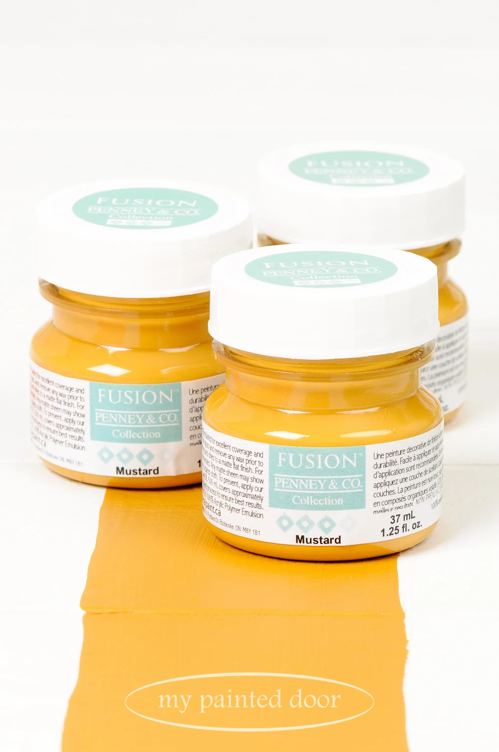 Mustard ▪ One of the 13 New Fusion Mineral Paint colours! Available on-line at My Painted Door.