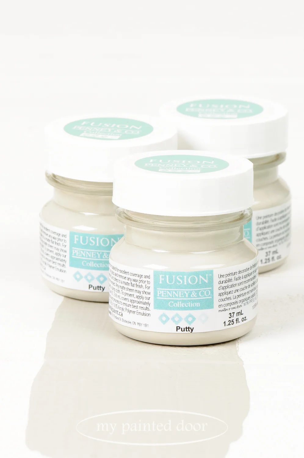 Putty ▪ One of the 13 New Fusion Mineral Paint colours! Available on-line at My Painted Door.