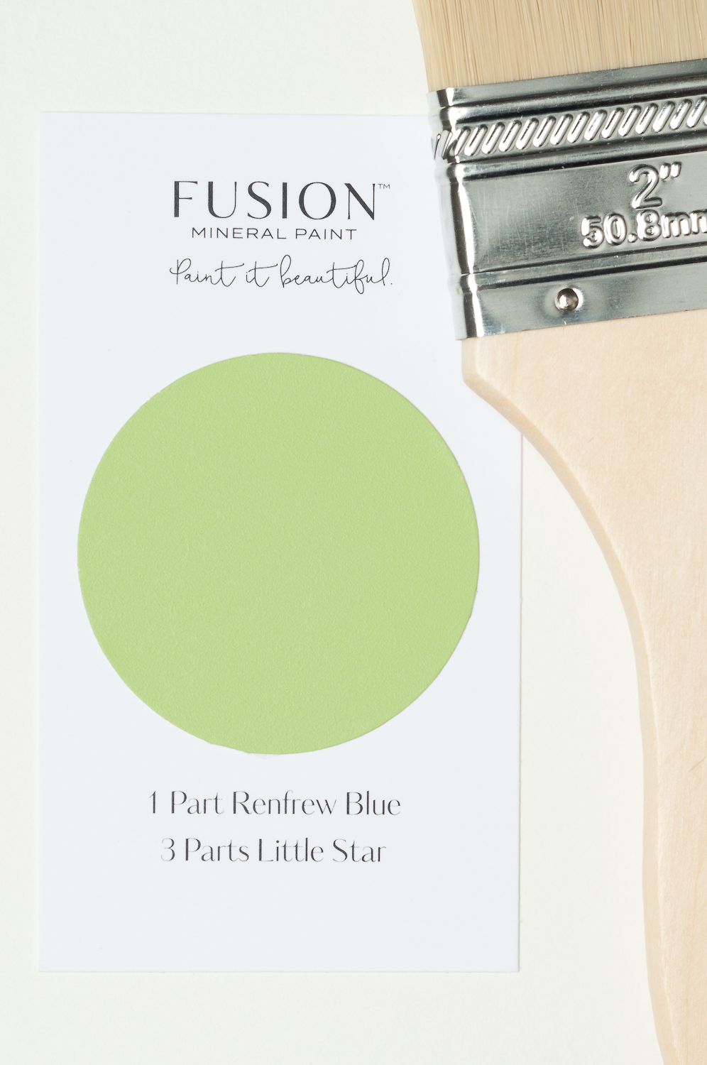 It's simple to mix Fusion Mineral Paint to create your own custom paint colours. This little recipe card shows you how. There are 32 recipes to choose from! You can see all the custom blend recipes on my website.