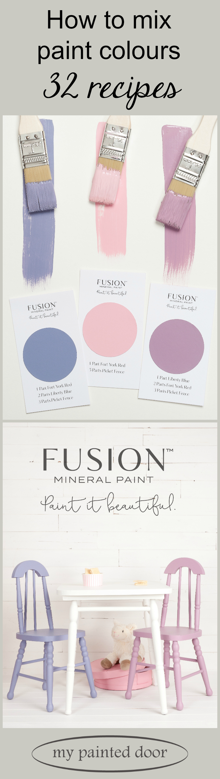 Fusion Mineral Paint Color Chart