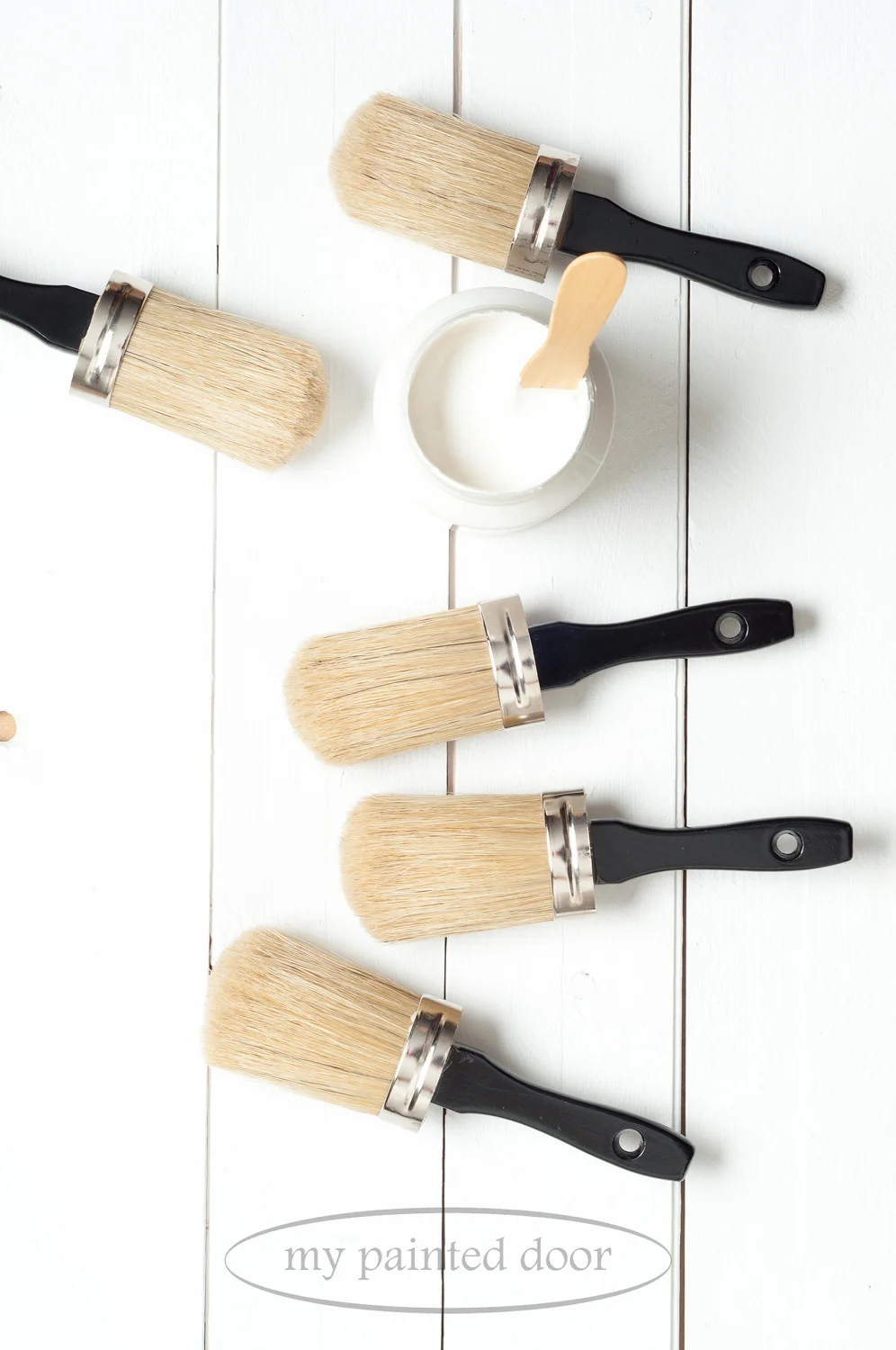 Setting up for photos with Fusion Mineral Paint is always challenging!