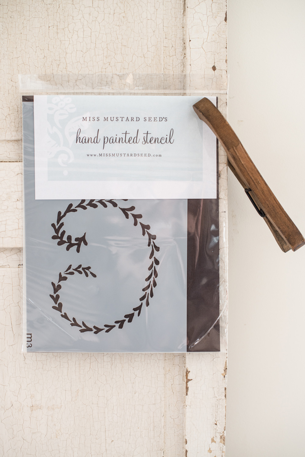 Elizabeth - Miss Mustard Seed's Milk Paint Stencil - available at My Painted Door