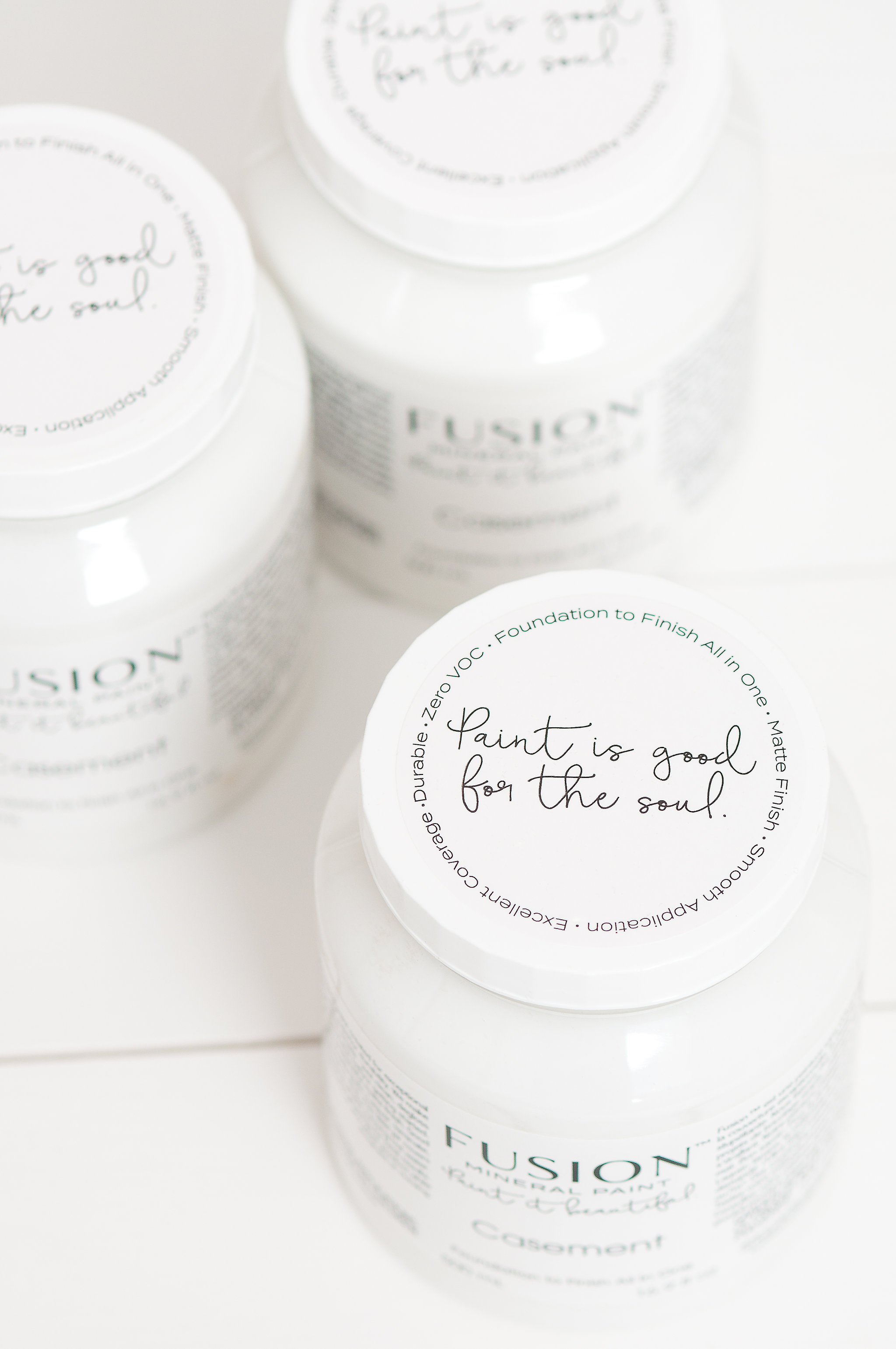 Fusion Mineral Paint in the colour Casement. Paint is good for the soul!