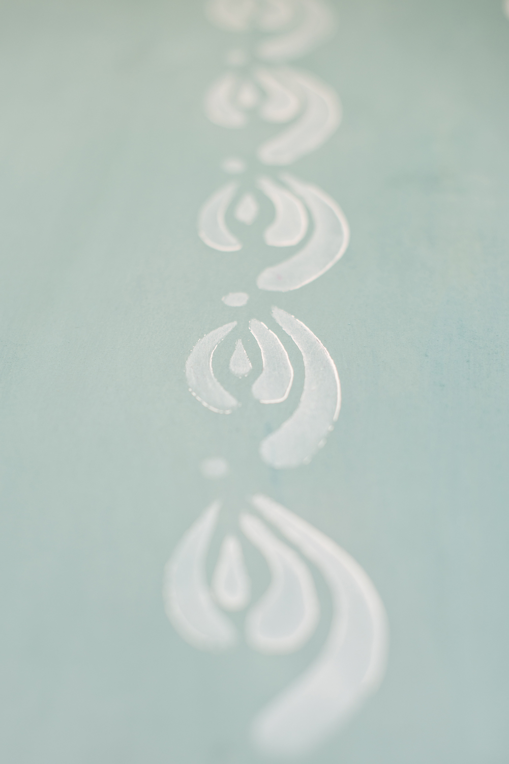 Kimbrough - Miss Mustard Seed's Milk Paint Stencil - available at My Painted Door