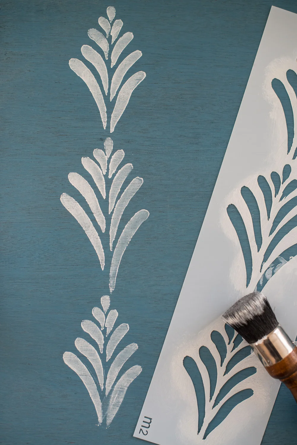 Linda - Miss Mustard Seed's Milk Paint Stencil - available at My Painted Door