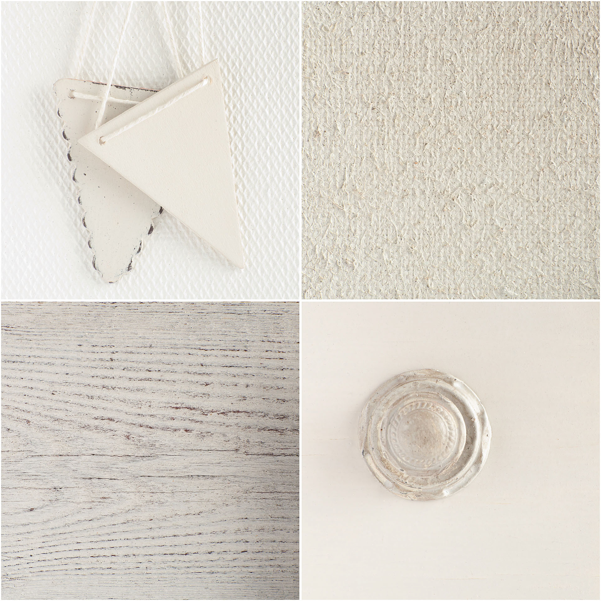 Grain Sack is one of Marian’s favorite colours, named for the colour of antique European grain sacks. It’s a chameleon colour, meaning it looks different depending on what is around it. Sometimes it looks white, sometimes gray and sometimes more beige. Grain Sack is a great colour to mix in order to lighten without making the colour too pastel. It pairs well with the other grays in the line – Shutter Gray and Trophy.