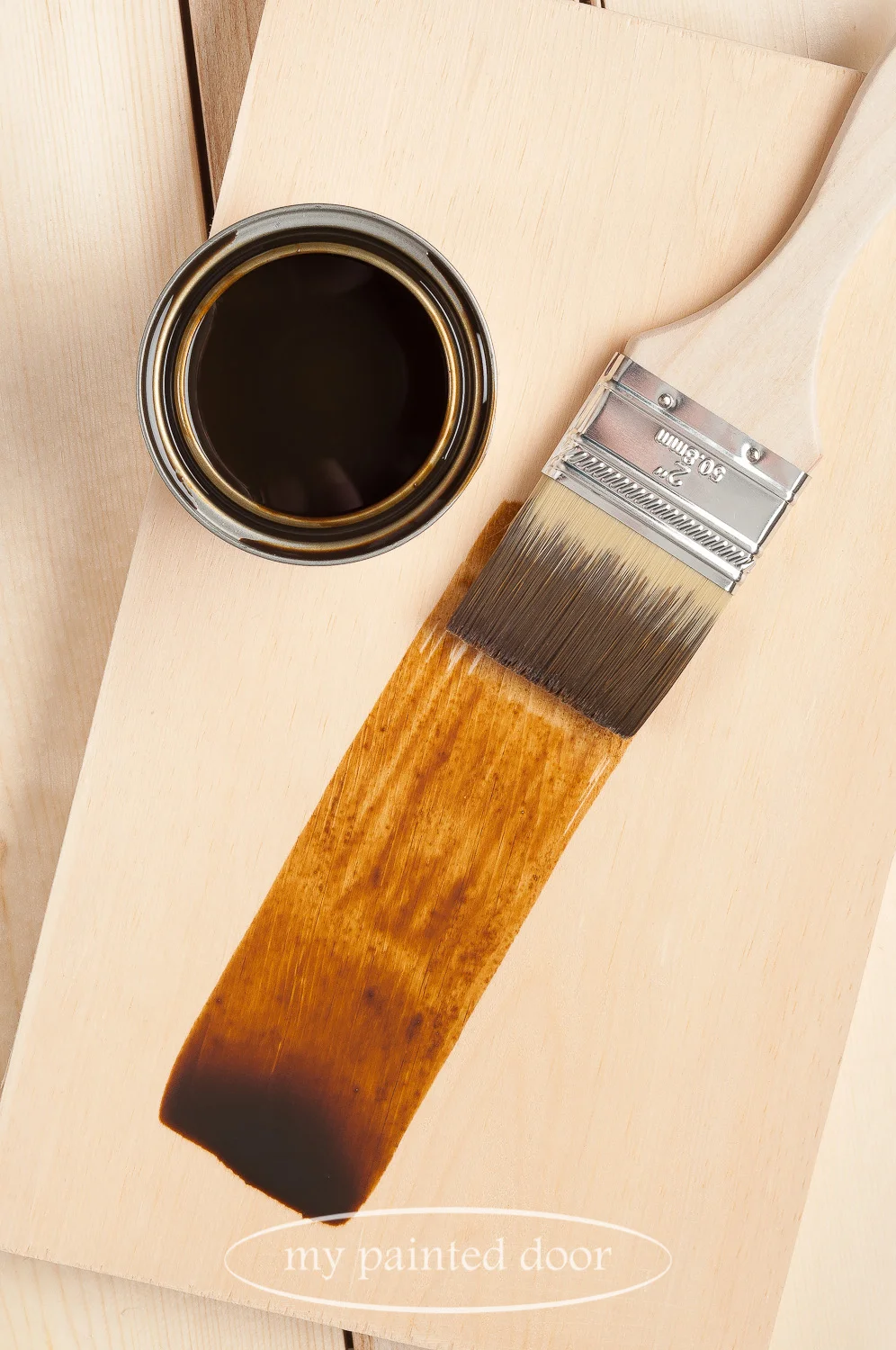 Homestead House All in One Stain and Finishing Oil in the colour Golden Pine