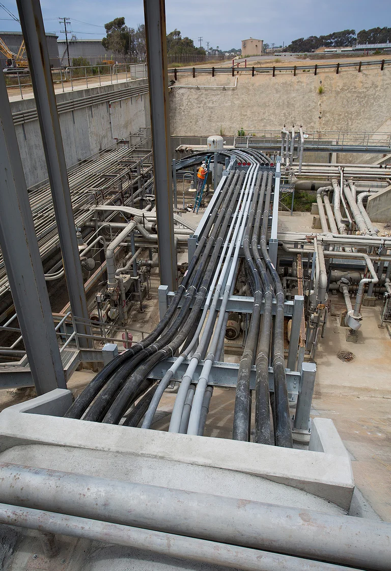 Performance Utility Supply delivered PVC Conduit, PVC Coated Conduit, Fiberglass Conduit, and Medium Voltage Copper Cable