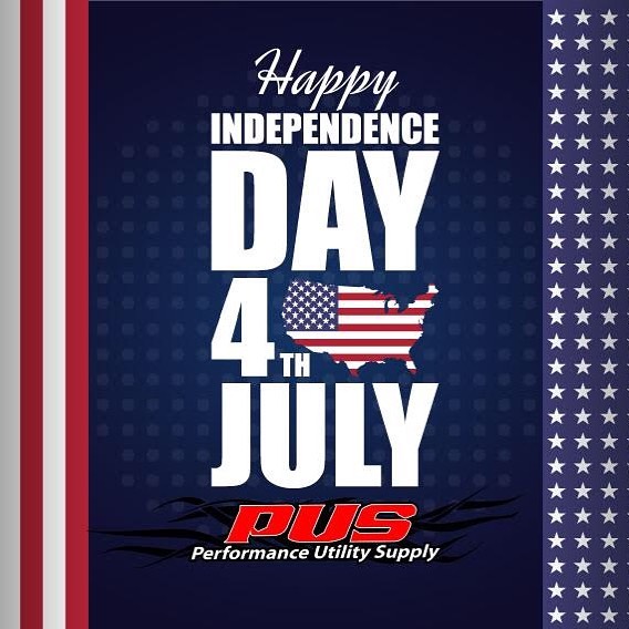 The Performance Utility Supply office will be closed the 4th and 5th of July in celebration of Independence Day. We&rsquo;ll be back at it Monday Morning ready to serve our customers&rsquo; needs. We hope you all have a safe and happy 4th of July. #i