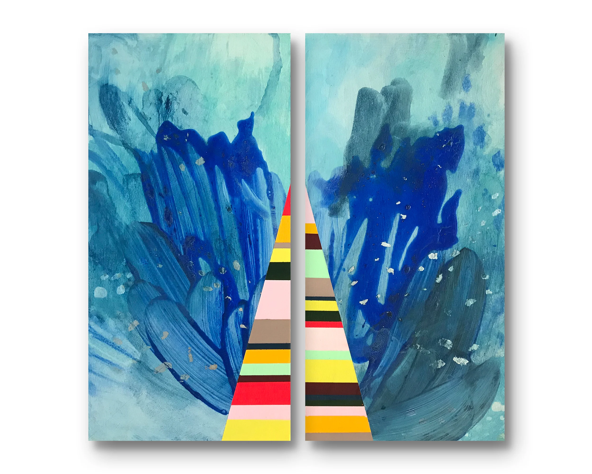 Pyramid Prism Diptych