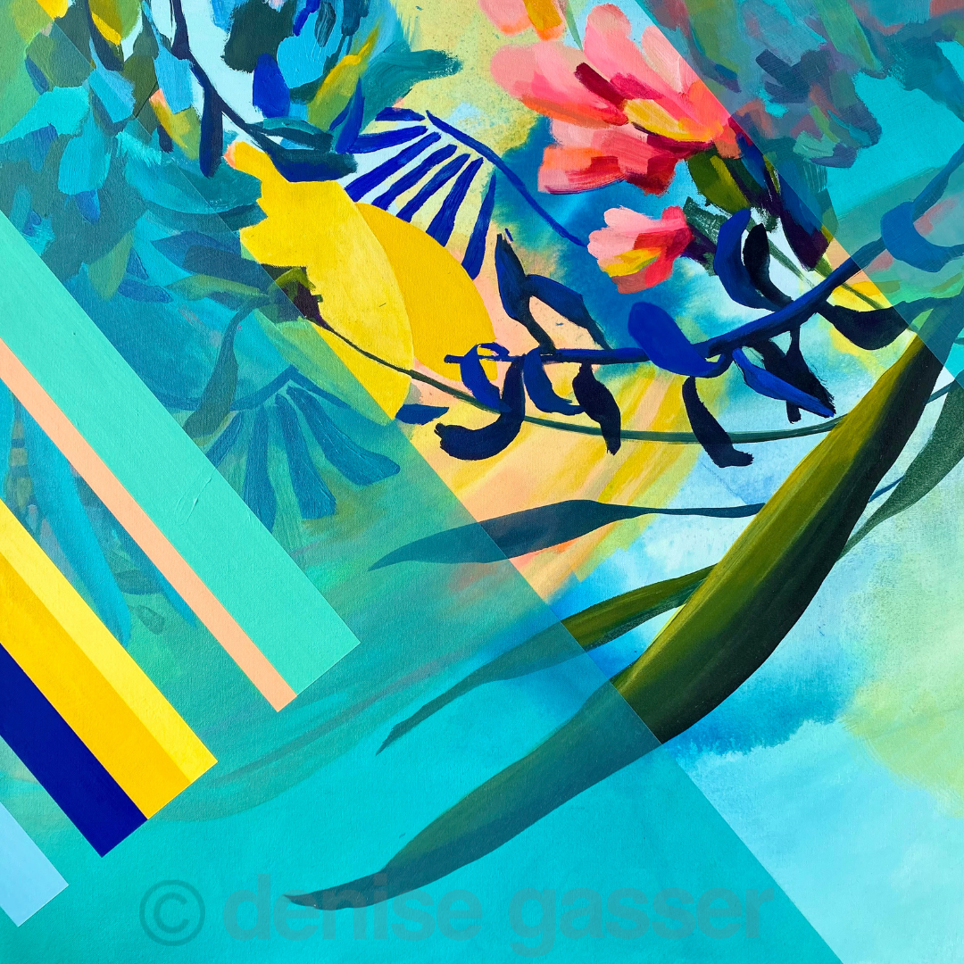 "Teal My Heart" Botanical Fine Art Print