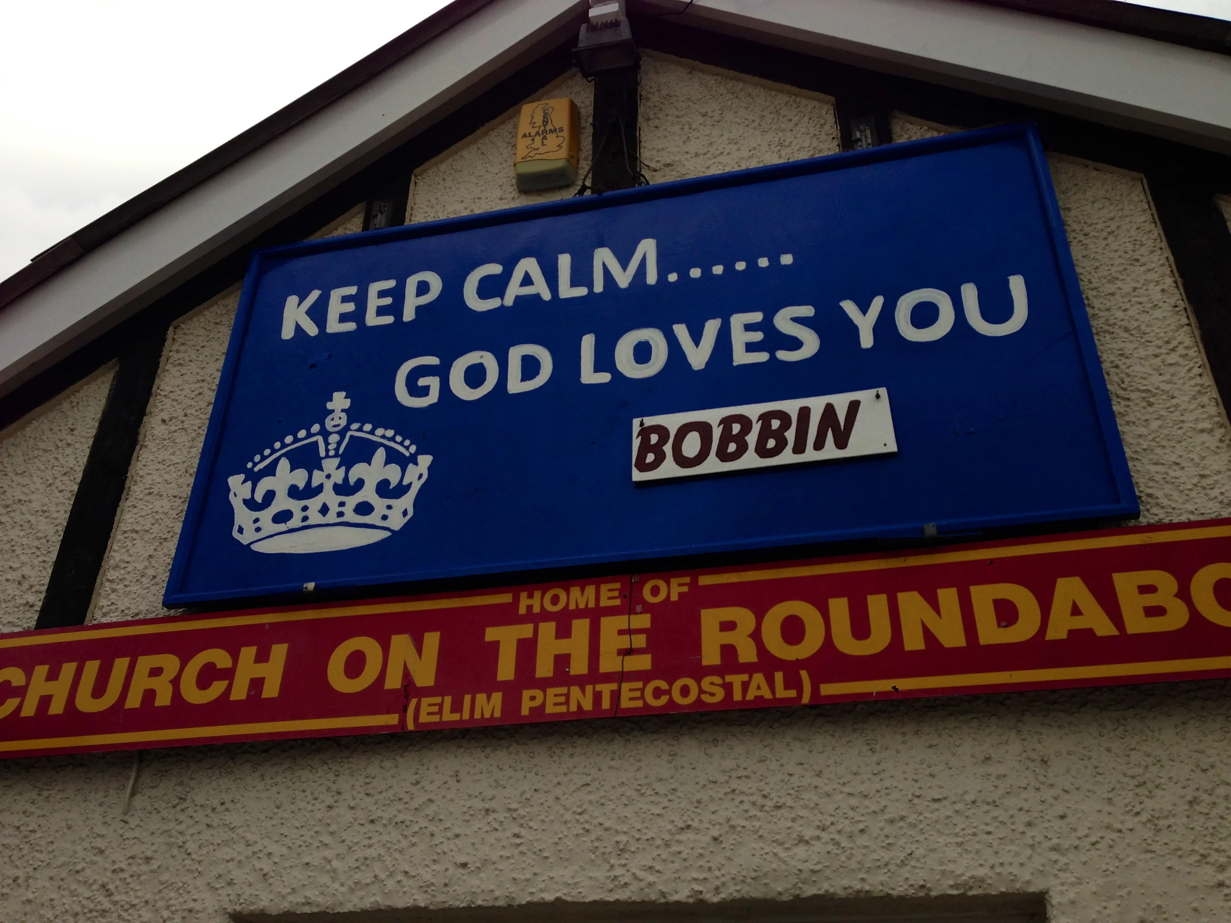 Saw this in Newport. Bobbin is the special name I use fro my wife.
