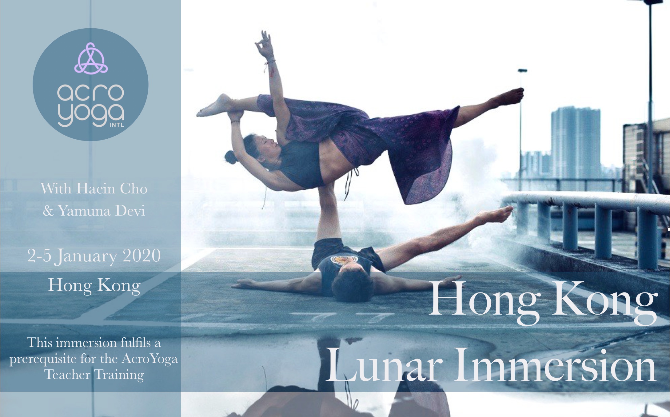 HongKong Acroyoga Lunar Immersion 2-5th Jan