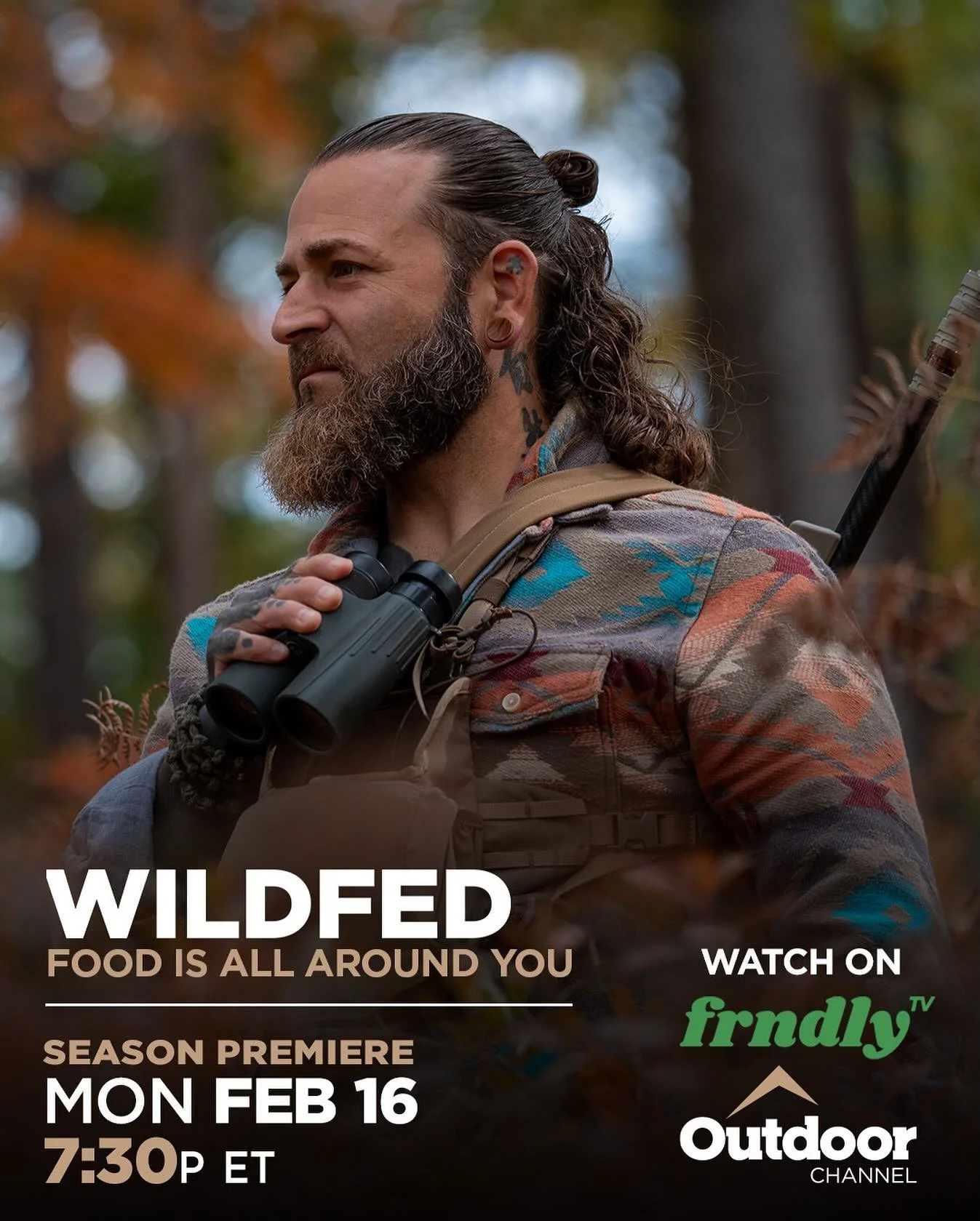 Watch us online tonight on FRNDLYTV.com!

Season 6 of WildFed premiers tonight at 7:30 PM ET on the Outdoor Channel!

We lead with our car-hawking episodes, where we hunt invasive European starlings with a Kestrel (from a moving vehicle!) and forage 